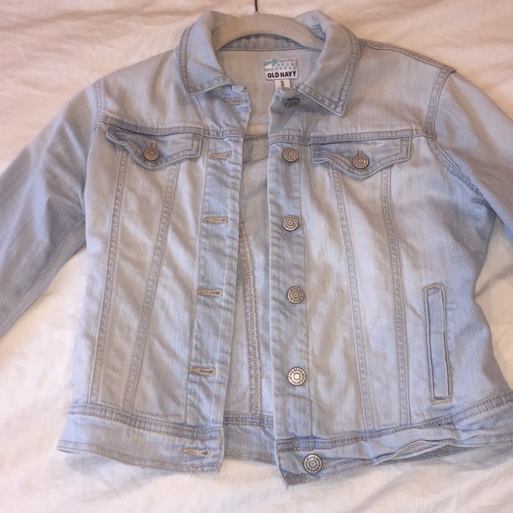 Old Navy Cropped Jean Jacket